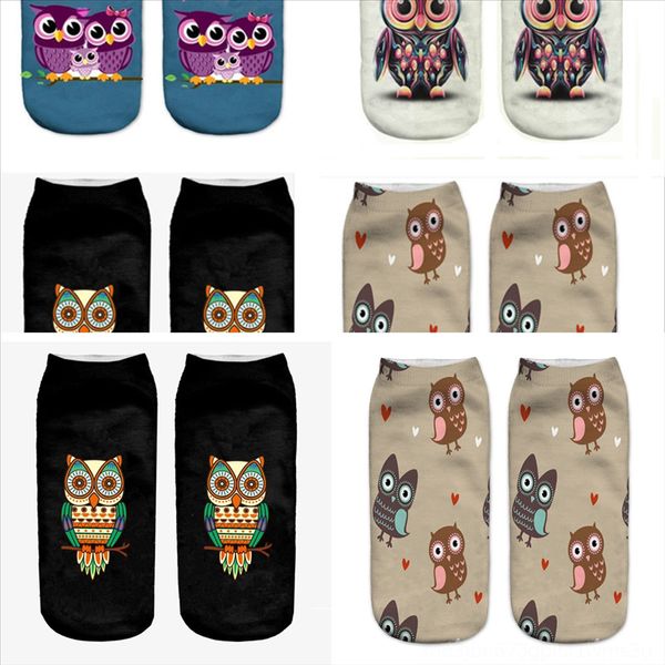

mzrtj men thin mercerized color short socks owl summer breathable durable business casual solid animal print sock luxury cotton male, Black