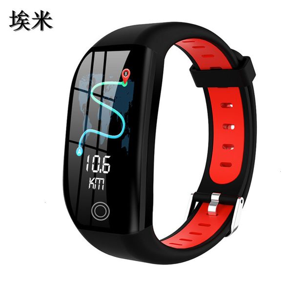 

2020f21 color screen smart heart rate bluetooth sports braceletjk