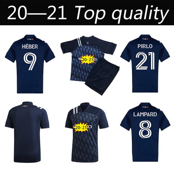 

2020 2021 new york city fc soccer jerseys lampard pirlo medina moralez mls 20 21 football men and kids shirt, Black;yellow
