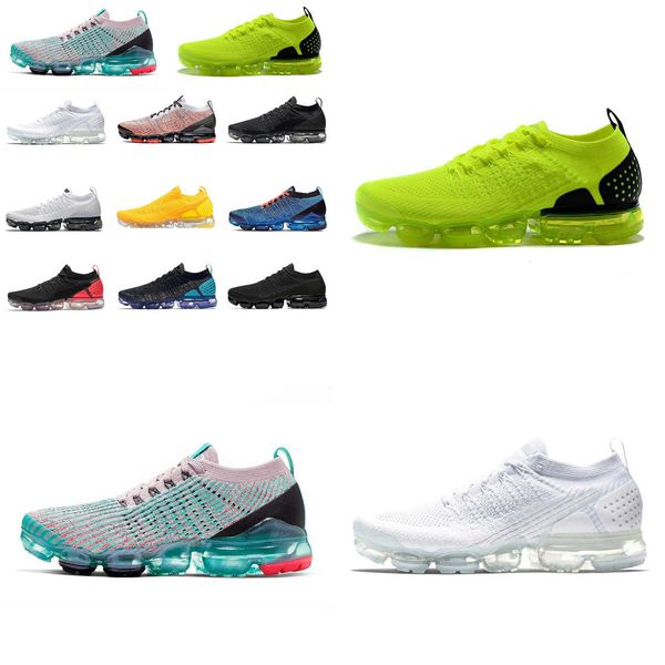 

knit 2.0 zebra running shoes fly 3 white vast grey dusty cactus metallic gold men women trainer designer sneakers us 5.5-11, White;red