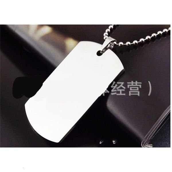 

steel cat dog tag casual shape stainless blank military cards high hardness pet tags 2gg bb
