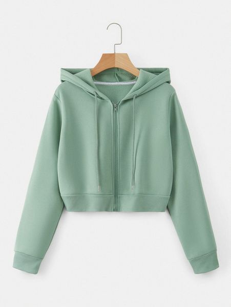 

drawstring zipper thermal hoodie p77a#, White;black