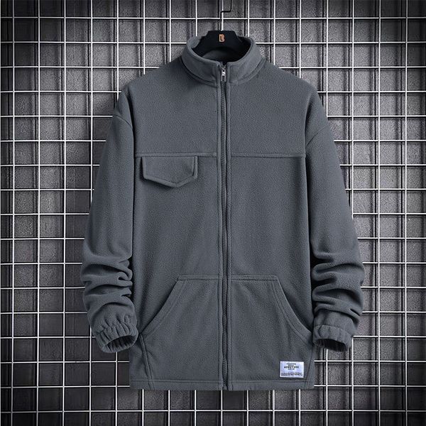 

2021 men's jackets spring new male jacket turtleneck high clothes youth m-5xl nwux, Black;brown