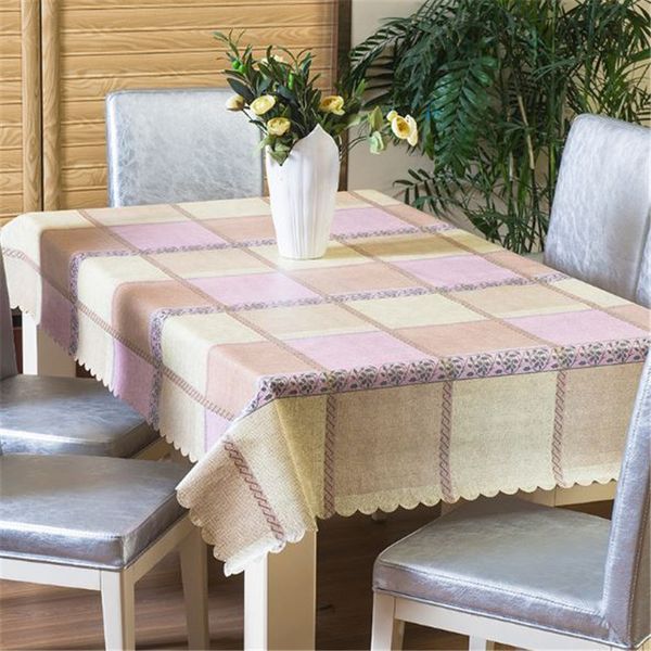 

charm of wind plain table cloth country style pvc washable waterproof oil-proof rectangular cover restaurant mat for home decor