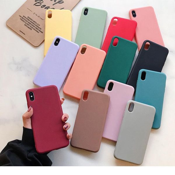 

soft sile phone case for iphone 11pro max x xs max xr cover coque for 6 6s 7 8 plus can wmtfnn