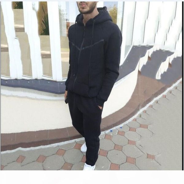 

fashion designer tracksuit spring autumn casual brand sportswear track suits hoodies mens clothing, Gray