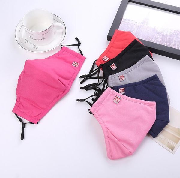 

mouth selling cotton masks reusable anti-dust fabric washable face mask with filter