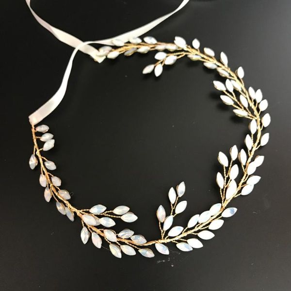 

crystal bridal halo оголовье старинные золотые vail vine свадебный головной убор, Golden;silver