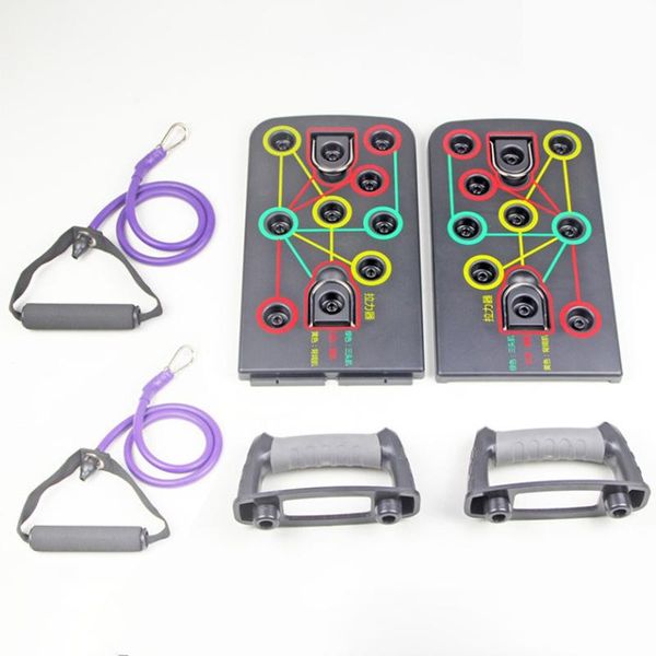 

9 в 1 push up up стойку доска тела здание комплексное оборудование фитнес-оборудование для тренажерный зал домашние тренажеры инструменты му