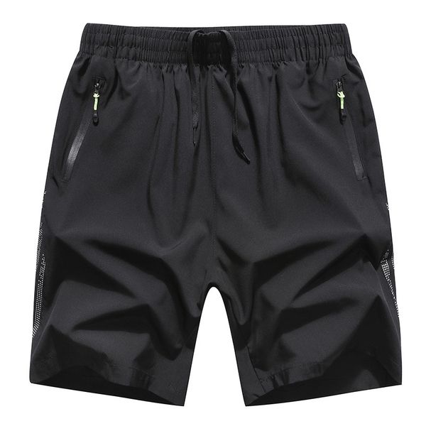 

sports shorts men's casual fitness fast dry running large size basketball summer thin loose pants capris, White;black