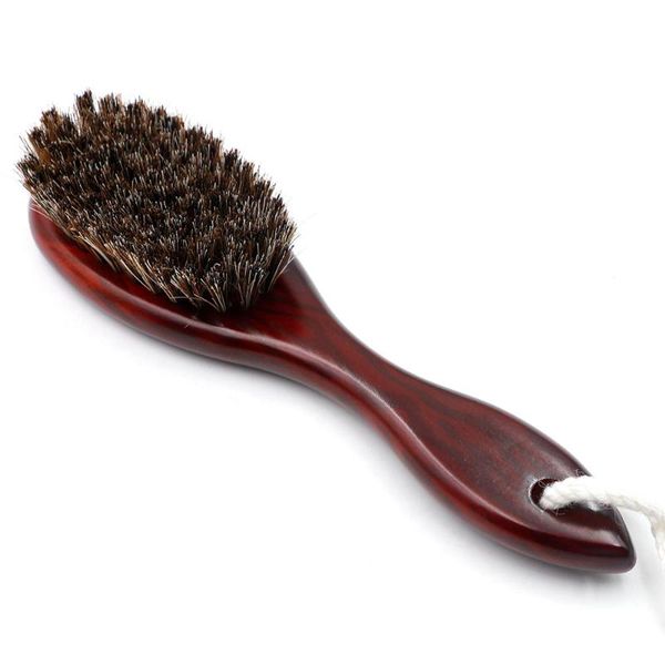 

hair brushes horse retro oil barber neck sweep brush hairdresser cleaning salon hairdressing tools accessories, Silver