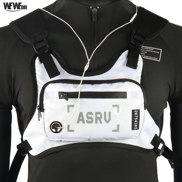 

outdoor bags detachable running bag sports chest rig vest portable tactical accessories gym training waist pack trail run streetwear