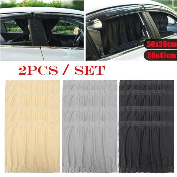 

2pcs car uv protection sun shade curtains sunscreen side window visor cover shield1