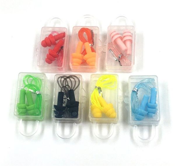 

упакованные уютные ушибки для ушей комфорт шумоподавление силиконовые вилки мягких ушей защитные сонные заглушки