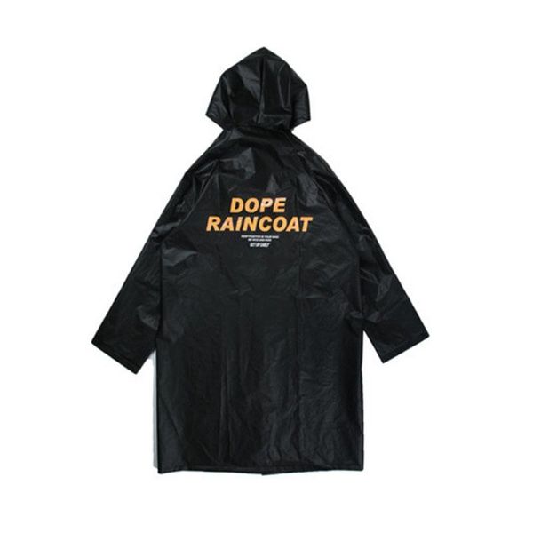 

geekinstyle street style ins tide brand водонепроницаемый плащ прозрачные длинные пары расслабленные простое плащ взрослый один размер jlldq