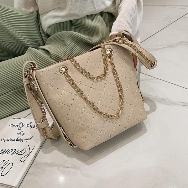 

new style women's bag fashion diamond large capacity sling dual purpose bag