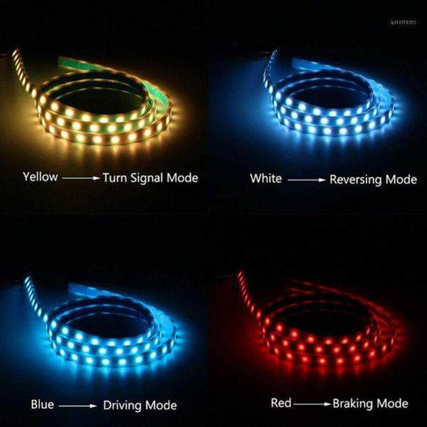 

brake led strip lamp signal flow led 1pc 150cm rgb trucks trunk suv rv1