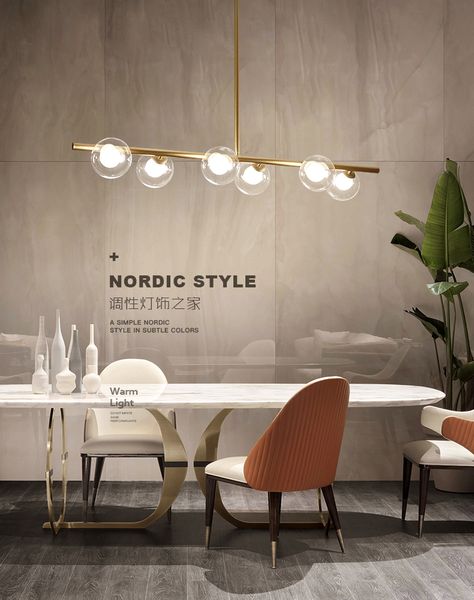 

nordic simple black/gold led pendant lights iron glass ball hanging lamp dining room office bar coffee shop restaurant fixtures