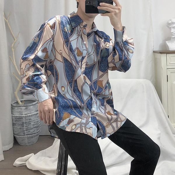 

cool hip hop shirts men summer autumn shirt homme japanese offic shirts gothic harajuku streetwear punk blouse shirt male, White;black