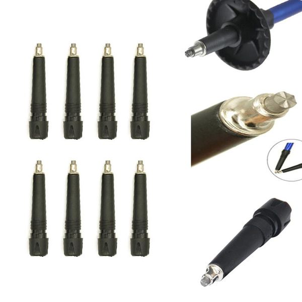 

8шт вольфрама открытый карбид кончики тростника поднимается замена alpenstock trekking polle nordic walk stick 8 шт. tungsten jllmlr