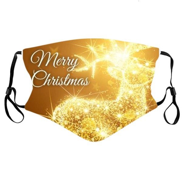 

christmas hat meryy face santa snowman deer designer mask men women print mouth masks 3d black white red facemask