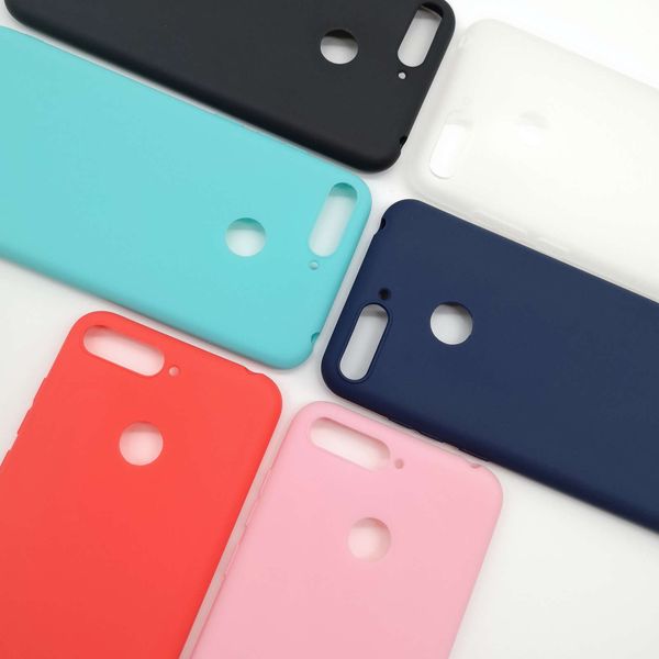 

шкафы на hoone7c aum-l41 5,7 дюймов мягкий tpu задняя кожа sfor huawei honor 7c чехол для телефона