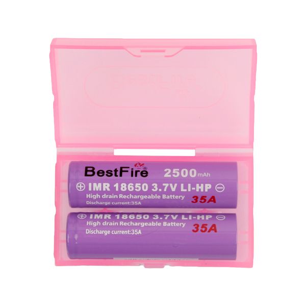 

authentic ire imr 35a 2500mah battery 18650 purple battery