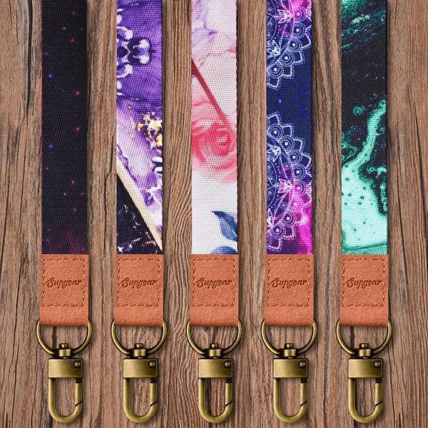 

multi keychain mobile phone charm neck strap lanyard for keycord id card strap rope usb badge holder diy lariat lanyard qylhtw