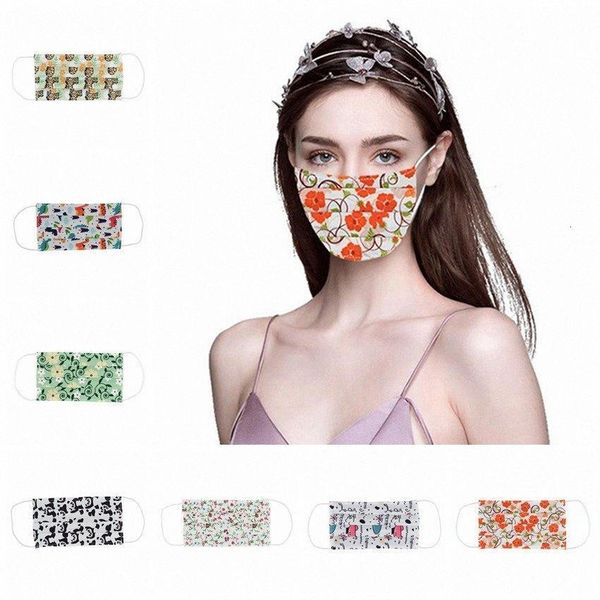 

protective printing washable face dust children summer thin adults mask cover spongs iia255 mouth designer masks anti sl