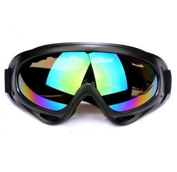 

winter snow sports snowboard snowmobile anti-fog goggles windproof dustproof glasses uv400 skate sunglasses eyewear, White;black