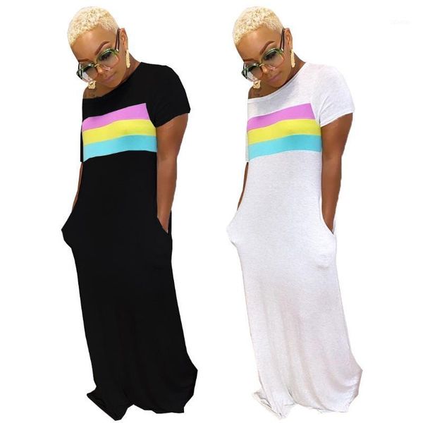 

casual dresses q7041 amazon stand alone women's striped dress1, Black;gray