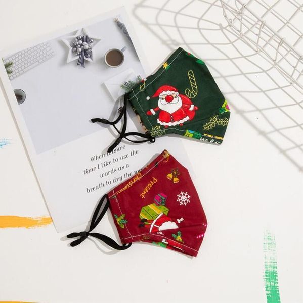 

eis7kids christmas reusable for washable cotton and adults mouth cover xmas cartoon face party masks designer mask decoratio