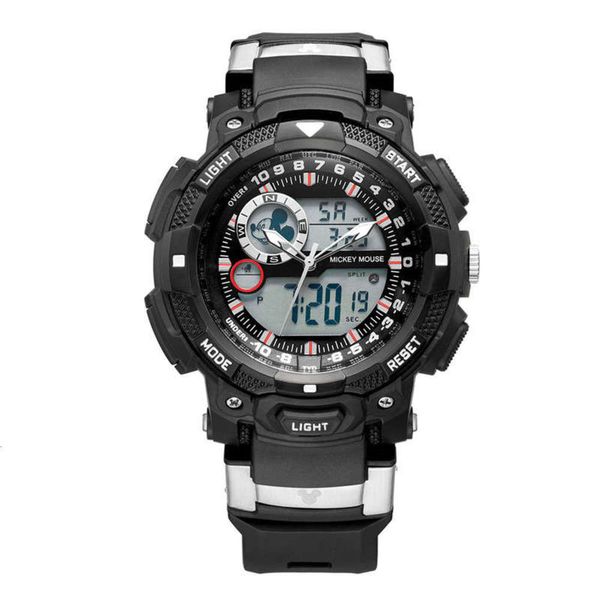 

movement cool display multi-function waterproof double luminous student watch 268 8bx6, Blue