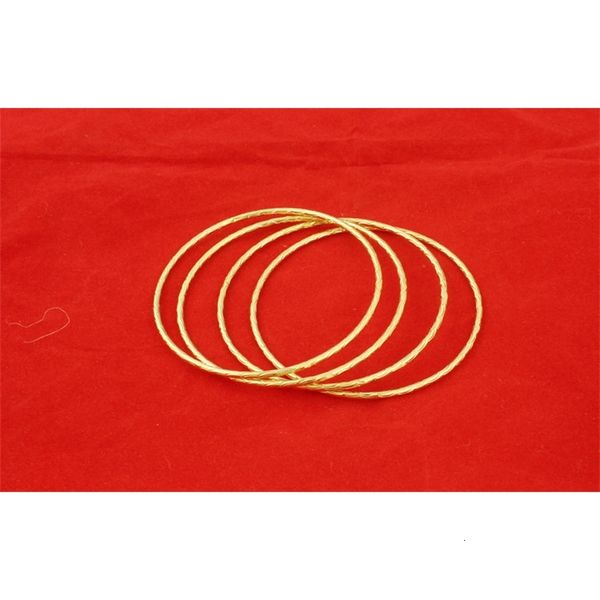 

starry 5pcs gold charming bangle woman bracelet 24k, Black