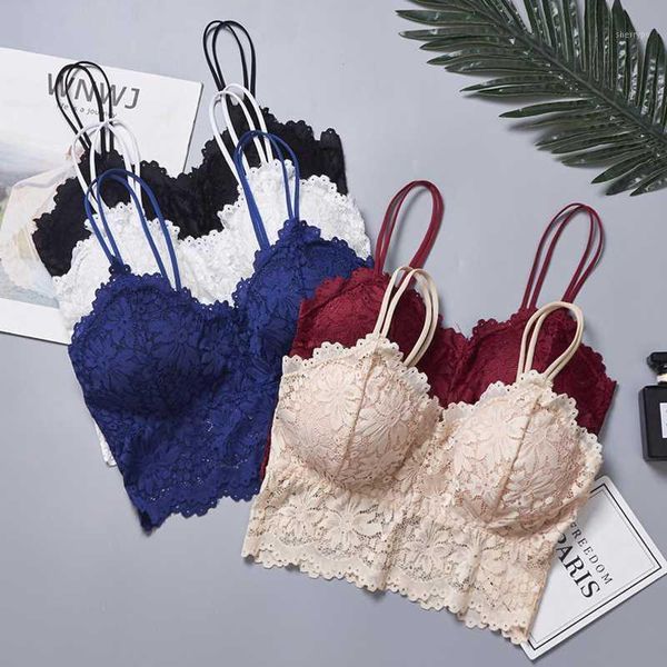 

lace bra bra women 's underwear seamless bralette push up crop invisible brassiere lingerie1, Black;white