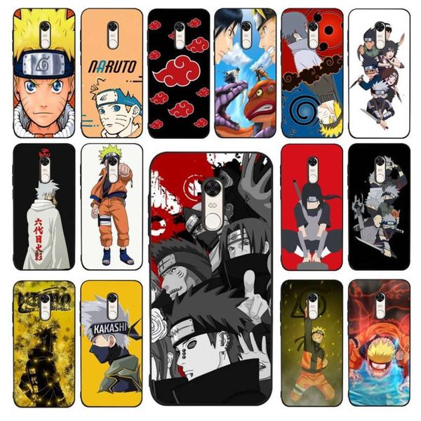 

yndfcnb redmi 4x, 5 plus, 5, 6, 7, 8, 9a, 6pro, go k20, animation fashion, naruto, uzumaki, sasuke, kakashi's mobile case