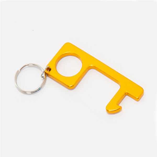 

keychain aluminum blue red contactless alloy yellow silver 7cm beer bottle opener with key ring