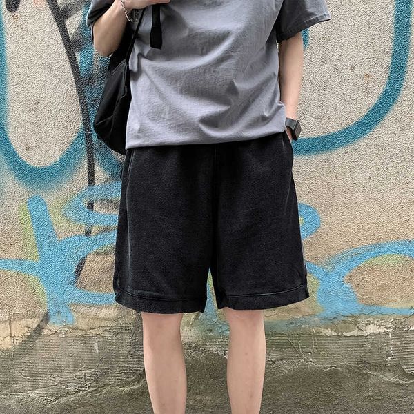 

men's summer korean fashion versatile wear straight casual pants, White;black