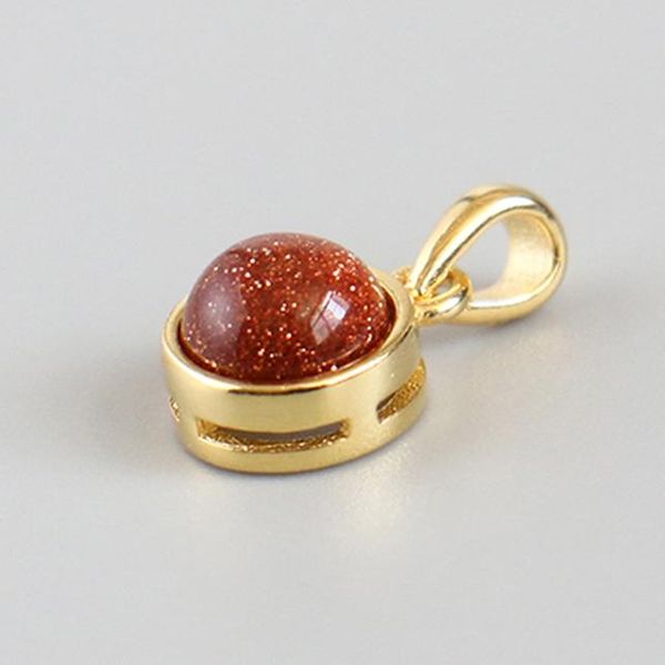 

925 sterling silver pendant natural malachite labradorite crystal agate opal moonstone gem necklace women fashion jewelry making h wmtcrj, Black