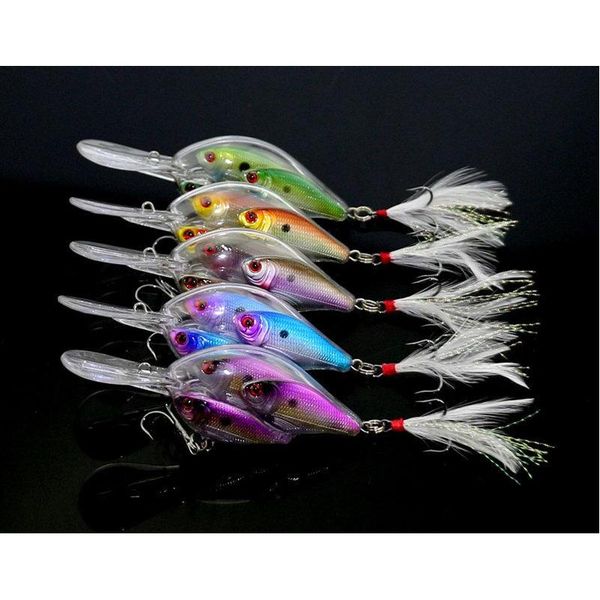 

threadfin shad crankbait fly fishing hard lures 9.7cm 18g 3d eyes live target bait for bass fishing