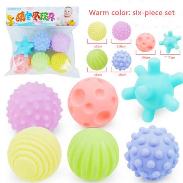 

children ball hand sensory baby toy rubber textured multi tactile senses touch toys baby training massage soft balls
