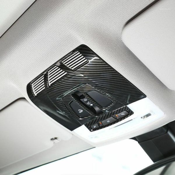 

carbon fiber front reading light panel cover trim decoration cover for- 1/2/3 series f20 f45 f30 f34 x5 f15 x6 f161