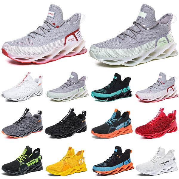 

wholesale men running shoes breathable trainer wolf grey tours yellows black khaki green light brown bronze mens outdoor sport sneaker walki