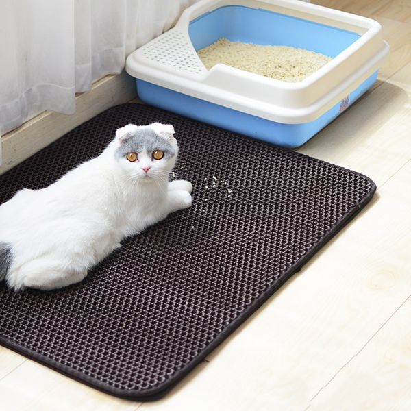 

water-tight cattle bodem antislip kat mat foldable eva double-layer cats low pet cat filler