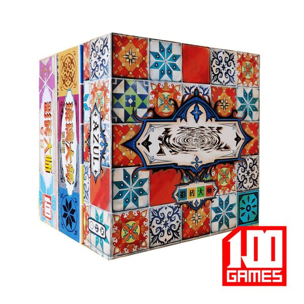 

azulings board game first edition 2-4 players english version classical puzzled game for family kids classic toy children gift q1214