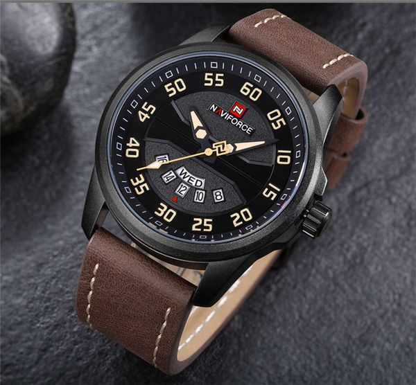 

commander watch assault us tactical navy watch men's doubles 9124, Slivery;brown