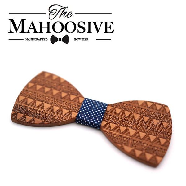 

mahoosive brand fashion handmade wood bow canting bowtie бабочка гратата связи для мужчин diy dot мужская деревянная бабочка галстука q wmtr, Black;gray