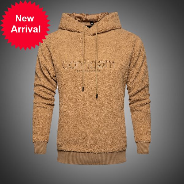 

winter in the men's 2020 male casual hoodie, Black
