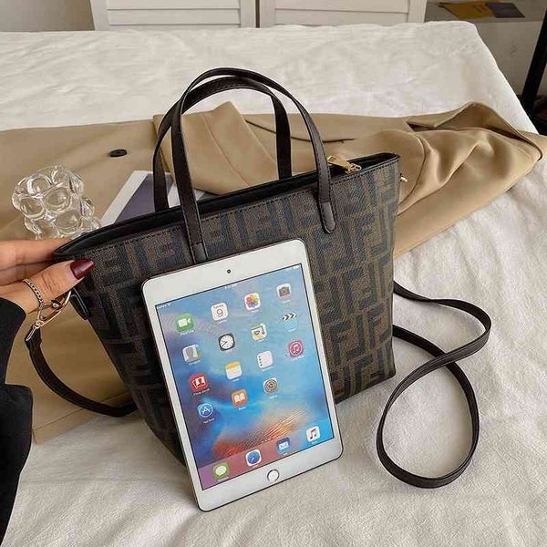

premium purse new fashion simple large capacity tote bag texture shopping messenger single shoulder portable bag female handbags