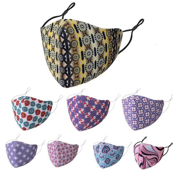 

masks adjustable ear buttons breathable dust-proof washable reusable mask sun protection comfortable fabric fashionable mask